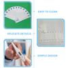 Abaodam 100pcs Disposable Digital Probe Protective Covers White Paper Sleeves for Household Oral Thermometers Health Monitoring view 4