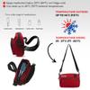 BreezyPacks Insulin Cooler Travel Case | EpiPen Carry case | TSA-Approved | Self-Recharge, No Electricity or Refrigeration Keep medicine at room temp. | Breezy Mega (Red - V2) view 4