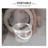 QUMIIRITY Large Capacity Plastic Water Bucket with Handle Multifunctional Portable Water Bucket for Home Dormitory Gardening and Cleaning Sturdy Without Lid view 3