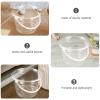 QUMIIRITY Large Capacity Plastic Water Bucket with Handle Multifunctional Portable Water Bucket for Home Dormitory Gardening and Cleaning Sturdy Without Lid view 4