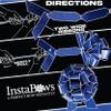 InstaBows Large Gift Bow 12" Pull String Bow Perfect for Gift Wrapping Big Presents Cars Bikes & More (Blue Glitter, 2xBow) view 2