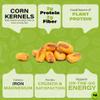 NUT CRAVINGS - Toasted Crunchy Corn Kernels - BBQ Flavor Roasted & Salted (16oz - 1 LB) Packed Fresh in Resealable Bag - Healthy Snack, Food Assortments view 2