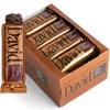 David Bronze High Protein Bars - Double Chocolate Crunch Flavor - 0g of Sugar, Low Carb, Gluten Free - 20g of Protein, 150 Calories - On-The-Go Snack, Pack of 12 view 1