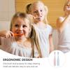 Ciieeo Toothbrush 2pcs Soft-bristled Toothbrushes for Babies, Ultra-fine Bristles Gum Care Tongue Cleaner Training Brush for Newborns view 3