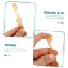 Abaodam Silicone Toothbrush 3pcs Tongue Cleaner Oral Care Set Soft Newborn Oral Cleaner for Boys view 3