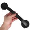 GANAZONO Shower Grab Bars for Seniors and Elderly Strong Suction Non-Skid Bathroom Handles Extended Black Safety Handrail for Bathtubs and Showers view 4