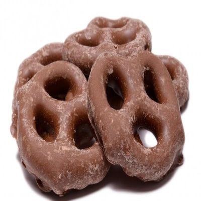 Blue Mountain Cafe Milk Chocolate Pretzels, Sweet and Salty Snack, Crispy Salted Pretzels Coated in Smooth Chocolate