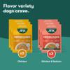 Jinx Wet Dog Food Toppers, Homemades Variety 6 Pack - Chicken & Grain Free Chicken & Salmon - Meal & Mix in Dry Dog Food Toppers Made with Real Ingredients, No Fillers - Puppy, Adult & Senior - 9oz view 3