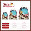 THFDDCFV Swimming Pool Print Drawstring Gift Bag Convenient Open Drawstring Design, Perfect For Holidays And Daily Storage view 4