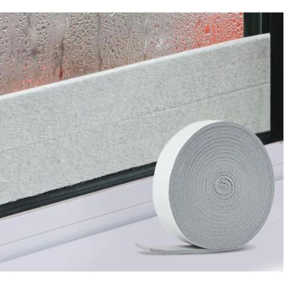 5mm Thick Window Condensation Absorber Premium Felt and Non-Woven Fabric Sill Moisture Absorber, Reusable for Residential Window Winter (1.213.1)