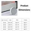 5mm Thick Window Condensation Absorber Premium Felt and Non-Woven Fabric Sill Moisture Absorber, Reusable for Residential Window Winter (1.213.1) view 2