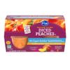 Yellow Cling Diced Peach Cups No Sugar Added 3.8 oz 4 x 3.8 oz view 1
