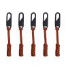 5pack Paracord Zippers Pulls Portables Outdoor Bag for Outdoor Camping and Hiking Gears Multifunctional Zippers Pulls view 1