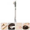 DECHOUS 3-in-1 Cooktop Cleaning Brush with Handle, Stove Scrub Brush for Kitchen Oil and Grease Removal, Beige Multi-Functional Small Household Scrubber for Stove and Range Hood Cleaning view 4