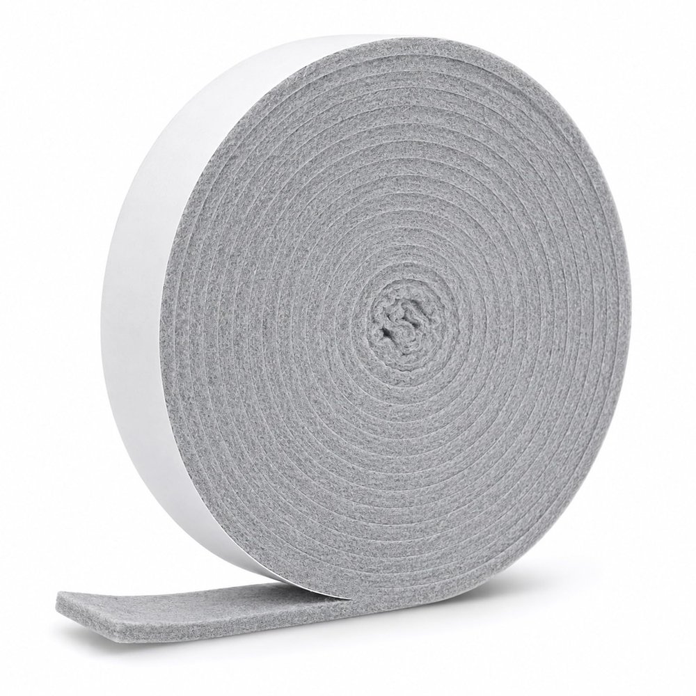 5mm Thick Window Condensation Absorber Premium Felt and Non-Woven Fabric Sill Moisture Absorber, Reusable for Residential Window Winter (1.26.6)
