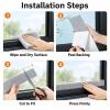 5mm Thick Window Condensation Absorber Premium Felt and Non-Woven Fabric Sill Moisture Absorber, Reusable for Residential Window Winter (1.26.6) view 4