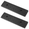 Baluue 2pcs Small Curb Ramp Threshold Ramps 3cm High Black Driveway for Scooters Bikes Wheelchair Mobility and Vehicle Access view 1