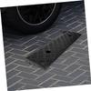 Baluue 2pcs Small Curb Ramp Threshold Ramps 3cm High Black Driveway for Scooters Bikes Wheelchair Mobility and Vehicle Access view 4