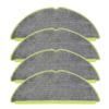10 / 4PCS Microfiber Mop Cloth Kit Washable Reusable,Compatible For Roomba,205 Dust Compactor Combo Robot Vacuum Cleaner Anti-Scratch(4pcs) view 1