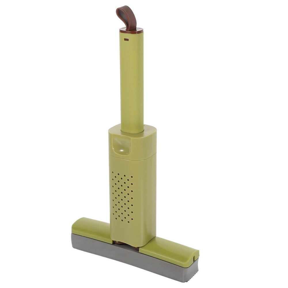 TINEASUR Mini Foldable Handheld Sponge Mop, Self-Squeeze Portable Floor and Desktop Cleaner for Home, Office, Kitchen, and Bathroom Use