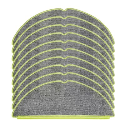 10 / 4PCS Microfiber Mop Cloth Kit Washable Reusable,Compatible For Roomba,205 Dust Compactor Combo Robot Vacuum Cleaner Anti-Scratch(10pcs)