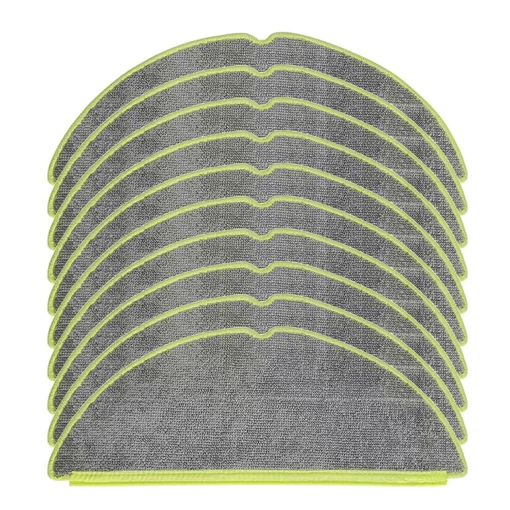 10 / 4PCS Microfiber Mop Cloth Kit Washable Reusable,Compatible For Roomba,205 Dust Compactor Combo Robot Vacuum Cleaner Anti-Scratch(10pcs)