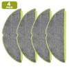 10 / 4PCS Microfiber Mop Cloth Kit Washable Reusable,Compatible For Roomba,205 Dust Compactor Combo Robot Vacuum Cleaner Anti-Scratch(10pcs) view 3