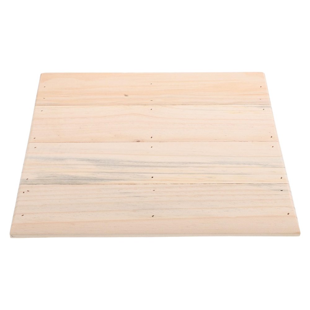 VICASKY Solid Wood Threshold Slope Pad 25.8x30x7cm for Cars Scooters Wheelchair Portable Doorway Curb Pad Home Steps and Driveway Access Aid