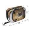 Bolaz Weekly Medicine Pill Organizer Travel Pill Case Box Holder Container Small for Vitamin Supplement-Christmas Tree Capybara view 3