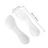 EXAOMBLE Silicone Gel Insoles 2 Pairs Arch Support Massage Shock Absorption Inserts Unisex Sports Insoles for Men and Women Foot Relief view 2