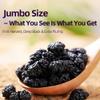 Dried Black Mulberries | 210g / 7.4oz | 30 Individual 7g Packs Gift Box | PoetrySeptember First-Harvest Superfood, Anthocyanin Rich, No Added Sugar, Sulfur-Free, Perfect for Tea, Yogurt & Healthy Snacking view 4