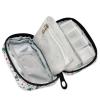 Bolaz Weekly Medicine Pill Organizer Travel Pill Case Box Holder Container Small for Vitamin Supplement-Dinosaur Christmas Pattern view 2