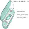 10pcs One Hundred Dental Floss Travel Portable Dental Floss Box with Replacement Set, Pink and Green (10) view 4