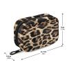 Bolaz Weekly Medicine Pill Organizer Travel Pill Case Box Holder Container Small for Vitamin Supplement-Brow-Black Leopard Print view 3