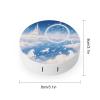 BKXHQMEDF Fantasy Dream Catcher Printed Travel Contact Lens Case,Portable Contact Lens Container Soak Storage Kit With Mirror for Travel Office Daily view 2