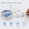 BKXHQMEDF Fantasy Dream Catcher Printed Travel Contact Lens Case,Portable Contact Lens Container Soak Storage Kit With Mirror for Travel Office Daily view 3