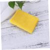GLEAVI Cotton Athletic Wrist Sweatband High Elasticity Yellow Sports Sweat Wristband for Gym Training and Running view 3