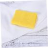 GLEAVI Cotton Athletic Wrist Sweatband High Elasticity Yellow Sports Sweat Wristband for Gym Training and Running view 4