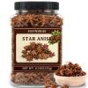 8.3 oz Star Anise Whole, Chinese Star Anise Pods, Premium Dried Star Anise Spice for Everyday Cooking, Baking, Simmering, Soups, Seasonings and Herbal Tea, All Natural & Vegan view 1