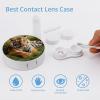 BKXHQMEDF Beast King Printed Travel Contact Lens Case,Portable Contact Lens Container Soak Storage Kit With Mirror for Travel Office Daily view 3