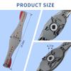BISAYETL W10849471 Dishwasher Lower Spray Arm W10500354 Dishwasher Spray Arm Compatible with Whirlpool Kenmore Amana Ikea,Replacement 2312843 8579258 4383701 view 2