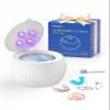 Voraiya Gentle Deep Dental Cleaning Pod Ultrasonic Retainer Cleaner With UVCMouth Guard Retainer Cleaner Machine for Dentures, Aligner, Braces, Home & Personal Use One Button Elder-Friendly view 1