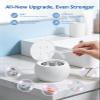 Voraiya Gentle Deep Dental Cleaning Pod Ultrasonic Retainer Cleaner With UVCMouth Guard Retainer Cleaner Machine for Dentures, Aligner, Braces, Home & Personal Use One Button Elder-Friendly view 2