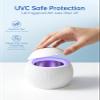 Voraiya Gentle Deep Dental Cleaning Pod Ultrasonic Retainer Cleaner With UVCMouth Guard Retainer Cleaner Machine for Dentures, Aligner, Braces, Home & Personal Use One Button Elder-Friendly view 3