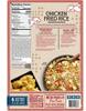 Chicken Fried Rice, Frozen , Chicken breast meat, bacon, crisp vegetables and cooked eggs . Our fried rice is made with juicy white meat chicken, savory bacon, tender vegetables, eggs and a gourmet chef-inspired sauce. Whether you want a quick snack view 4