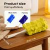 5 Pieces Reusable Fleece Duster with Handle, 2026 Upgrade 360 Washable Heavy Duty Duster Pads, Reusable Dusting Refills, Multi Surface Cleaning Pads Tools for Home, Window, Car, Furniture (5) view 3