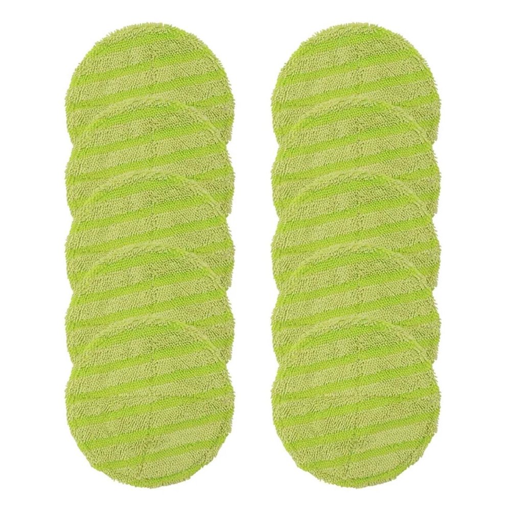 10 Pcs Replacement Pad,Compatible For Elicto,ES-200,-330,-430,-530.Cordless Electric Rotary Mop Sweeper Anti-Scratch Wireless Scrubber