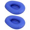Inflatable Bedpan, 2Pcs Portable Air Bedpan Potty Bedside Toilet Nursing Urinals Anti Bedsore Toilet Urinal for Elderly Bedridden view 1