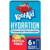 Kool-Aid Hydration Electrolyte Powder Drink Mix, 6 On-the-Go-Packets, for Easy and Flavorful Hydration, Tropical Punch Artificial Flavor, Zero Sugar, No Artificial Dyes, Low Calorie, 1.32 oz Box view 1