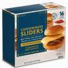 Cheeseburger Sliders, Frozen, Flame Grilled Beef Patty with Cheese on a Potato Bun, Made with real american cheese, 15g Protein per serving 36.8 oz., 16 ct. view 1